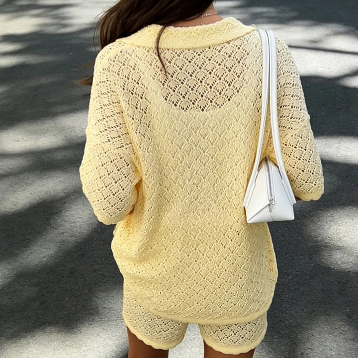 Sorrento Knit Shorts Set
