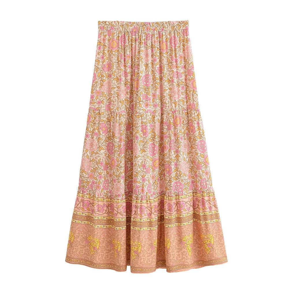 Otranto Floral Maxi Skirt
