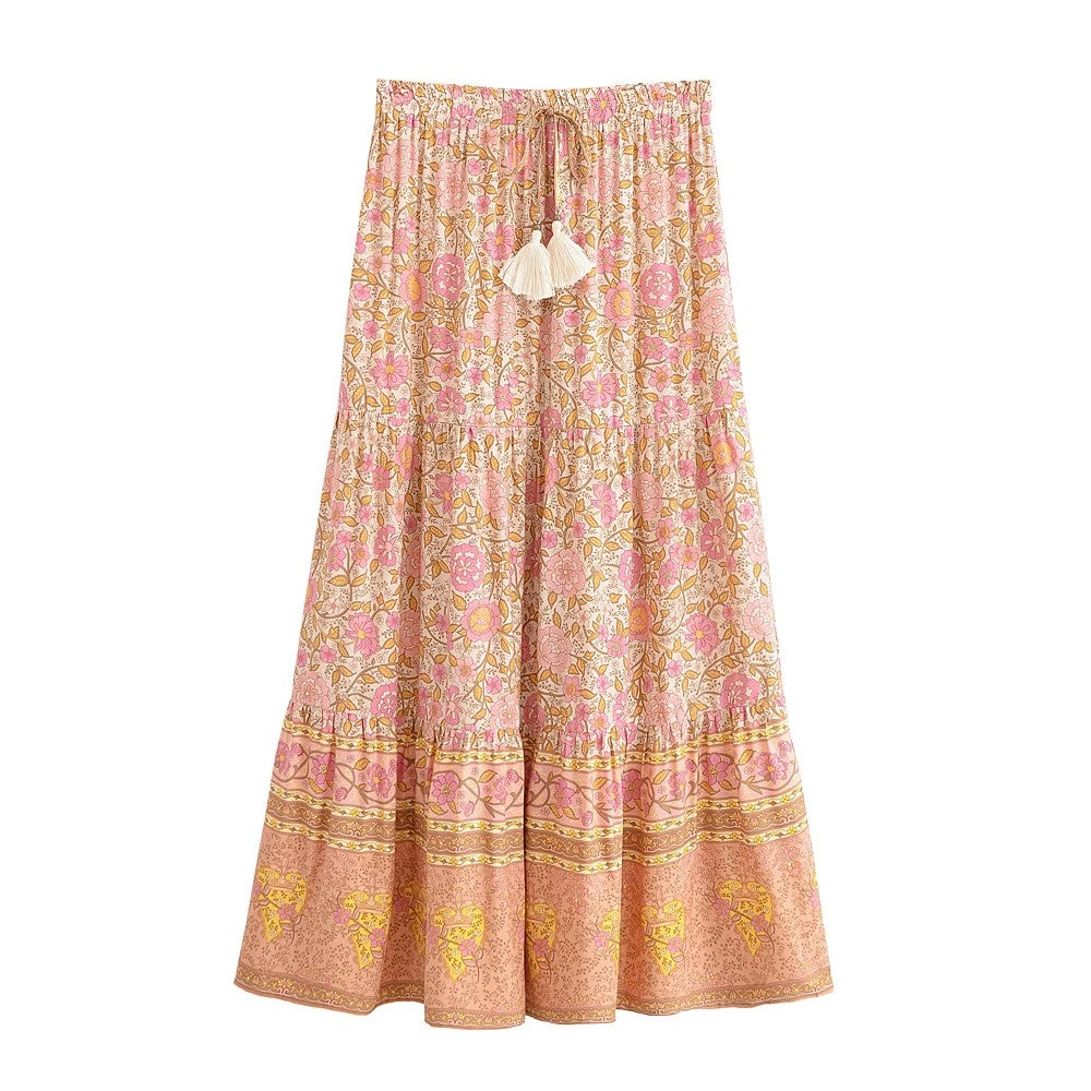 Otranto Floral Maxi Skirt