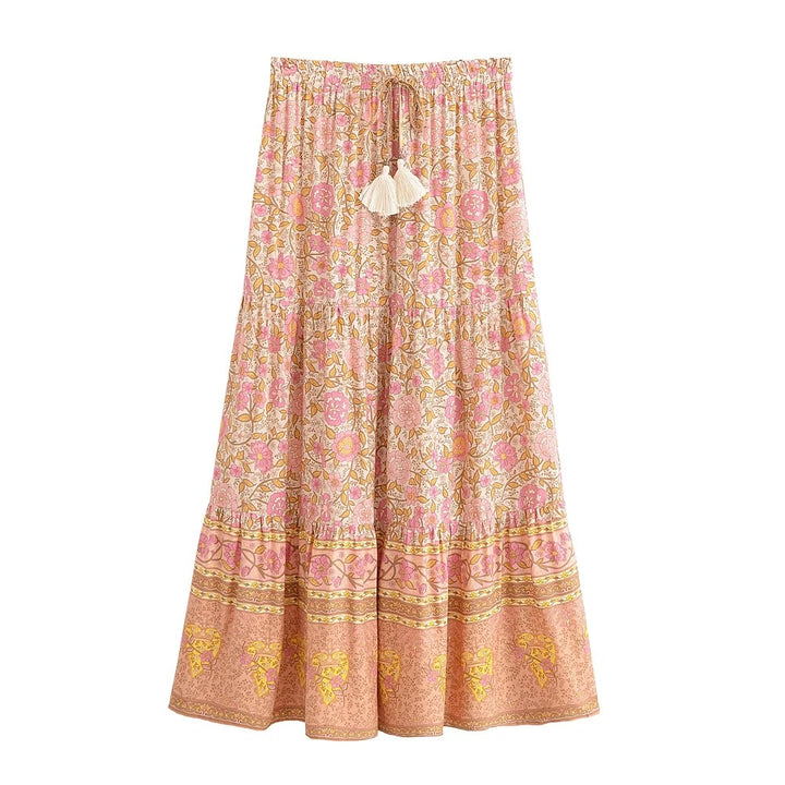 Otranto Floral Maxi Skirt
