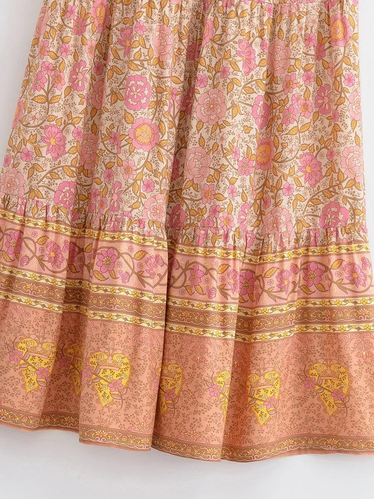 Otranto Floral Maxi Skirt