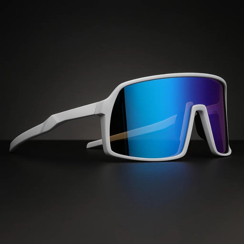 Phantom Polarized Sunglasses - Arctic White / Pacific Blue