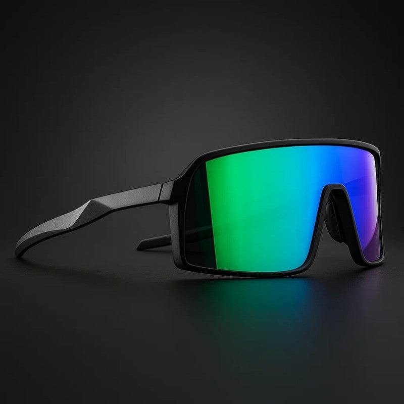 Phantom Polarized Sunglasses - Obsidian / Forest Green