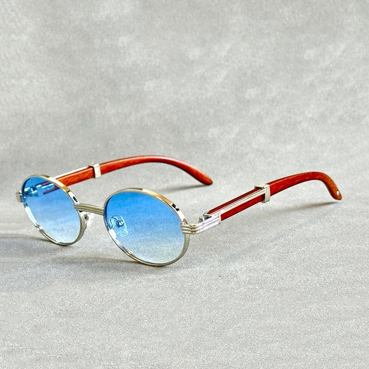 Phantom Sunglasses - Black / Cobalt Flash