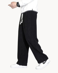 Pienza Corduroy Relaxed Pant - Black