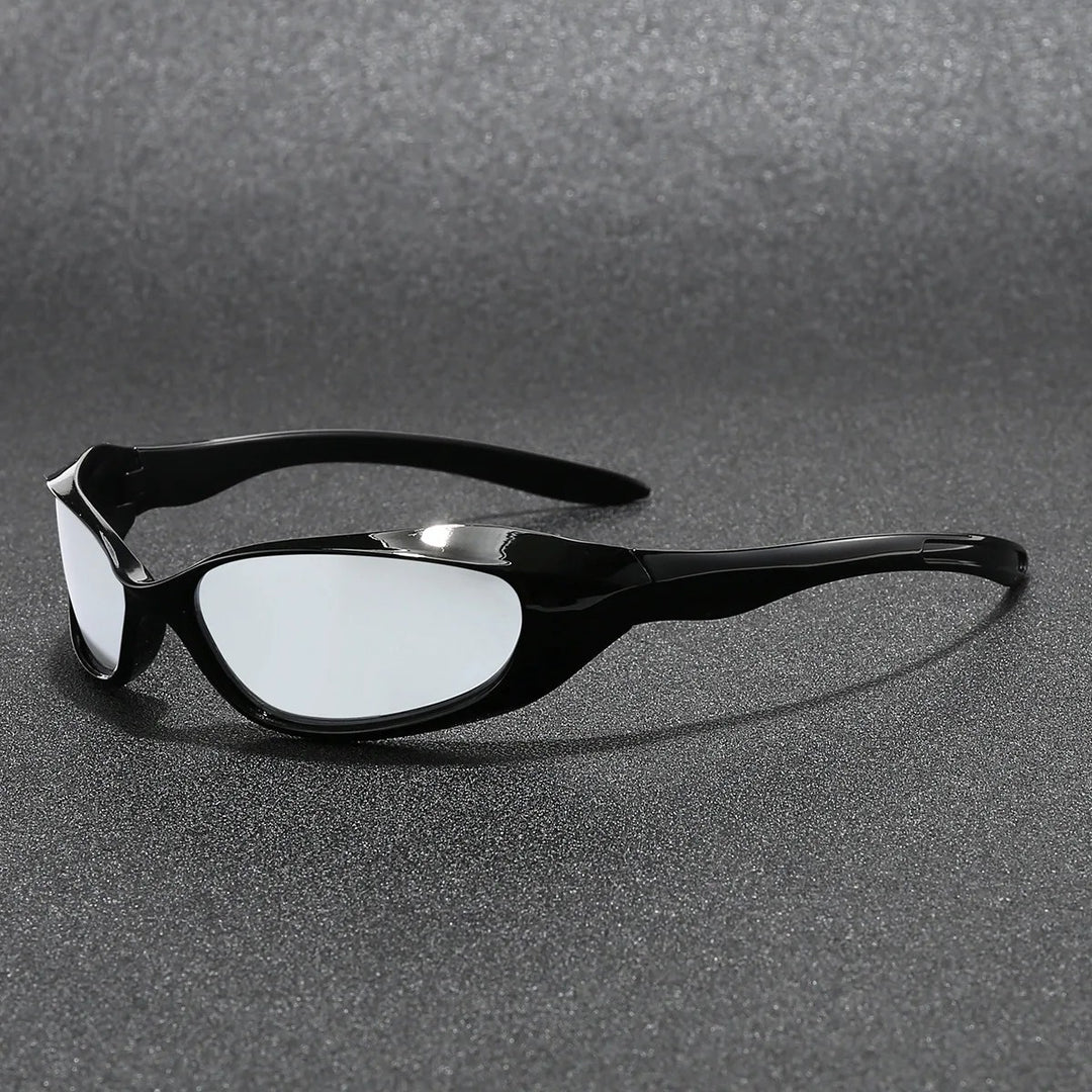 Sprint Sunglasses - Black / Chrome Flash