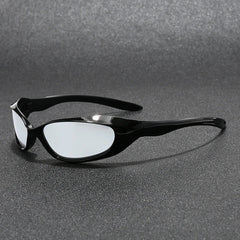Sprint Sunglasses - Black / Chrome Flash