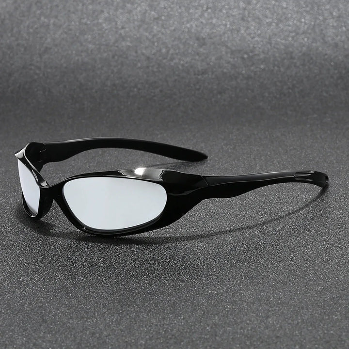 Sprint Sunglasses - Black / Chrome Flash