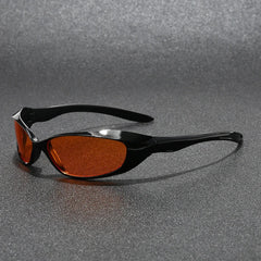 Sprint Sunglasses - Black / Inferno Flash