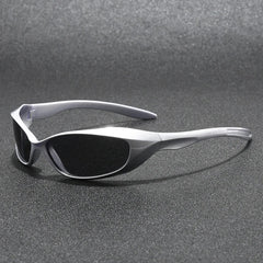 Sprint Sunglasses - Silver / Smoke