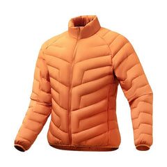 Rainier 90% Down Puffer Jacket - Rust