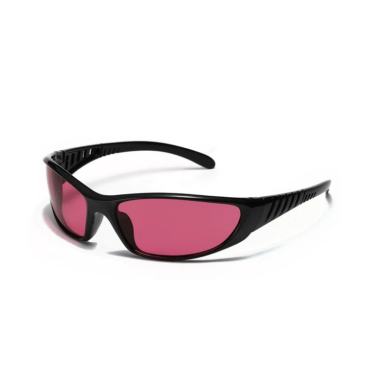 Rally Sport Sunglasses - Black / Rose Quartz
