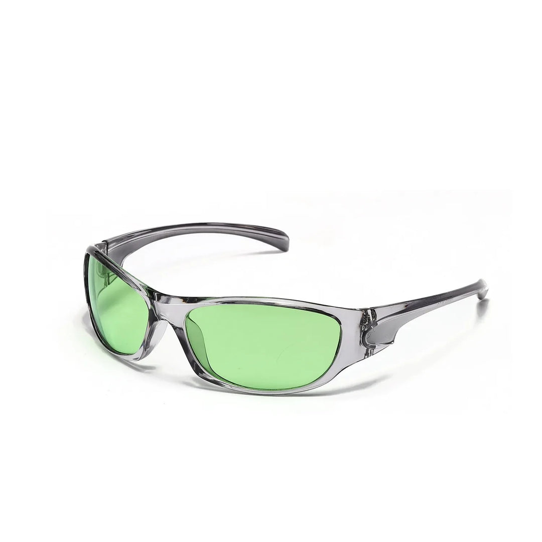 Rally Sport Sunglasses - Transparent Grey / Forest