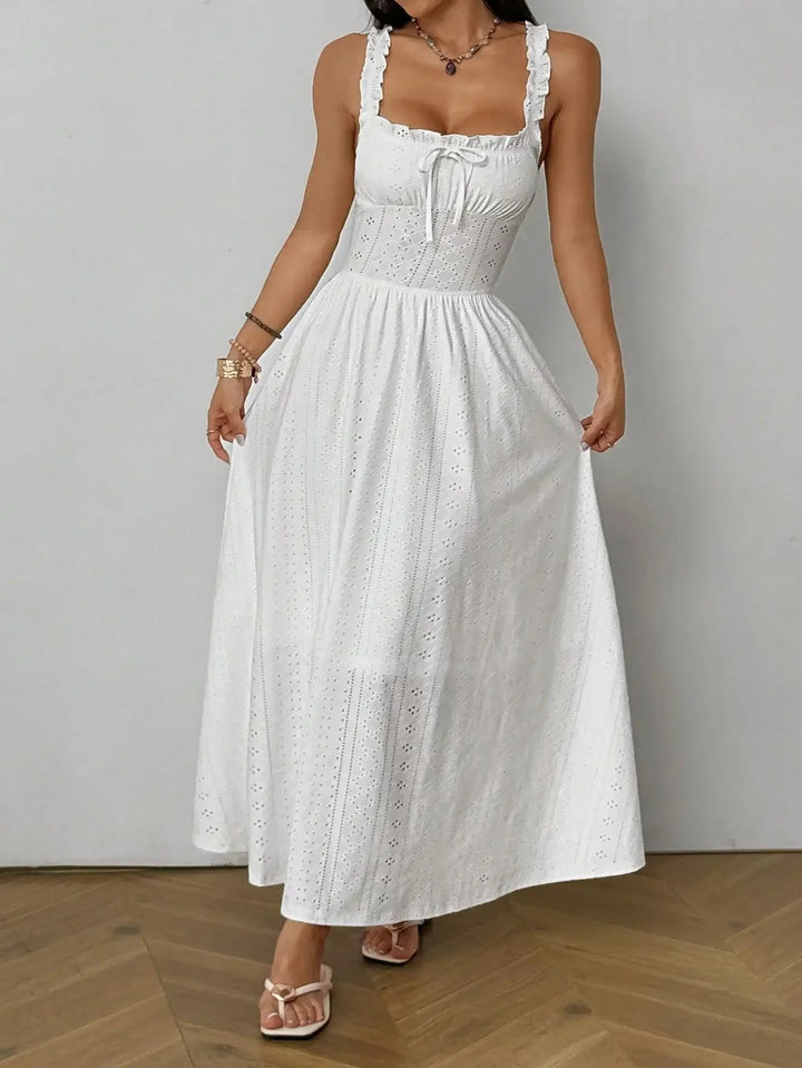 Ravello Eyelet Lace Maxi Dress