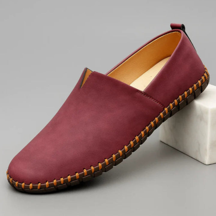 Alessio Leather Moccasins