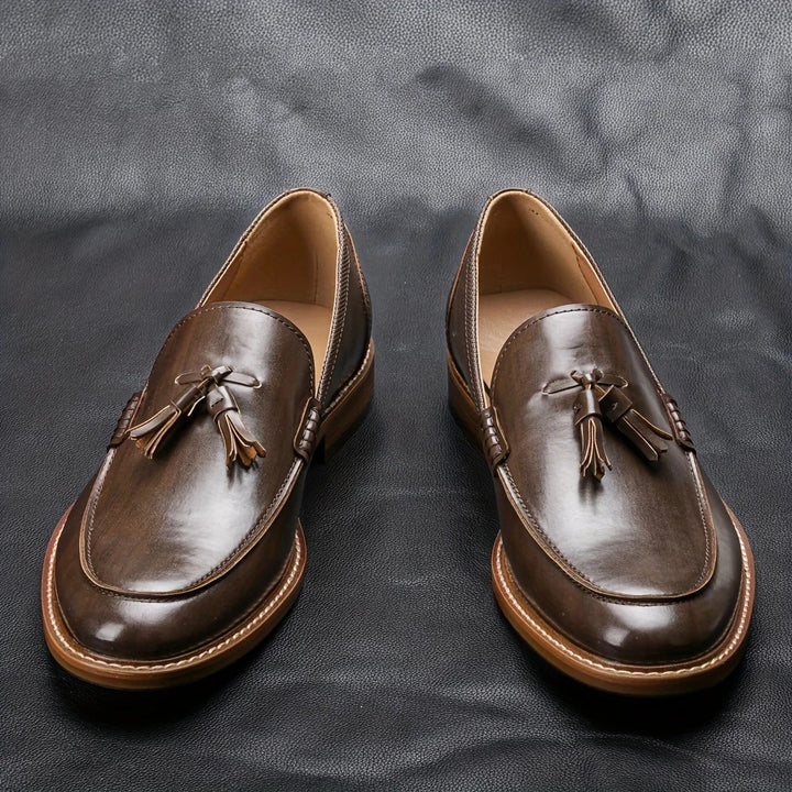 Regent Tassel Leather Loafers