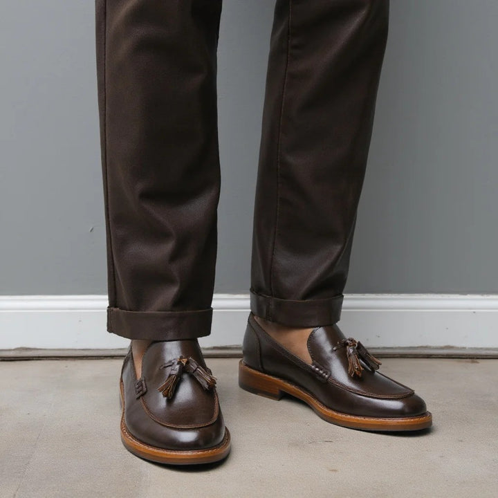 Regent Tassel Leather Loafers