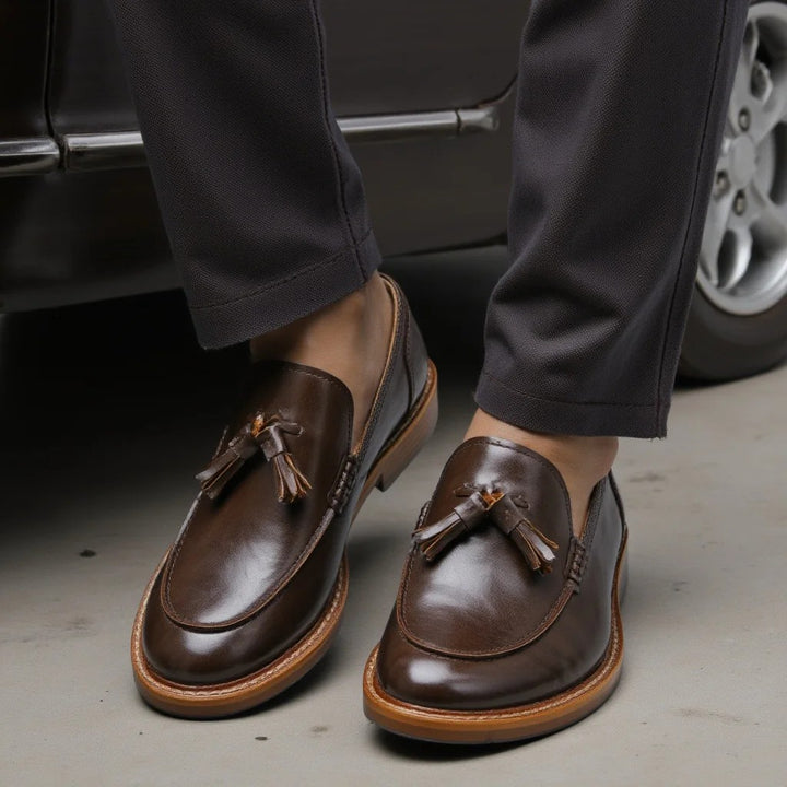 Regent Tassel Leather Loafers