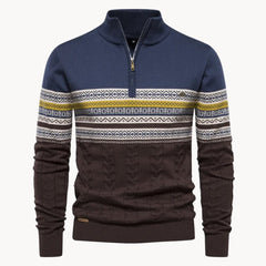 Reggio Half-Zip Pullover - Classic Blue