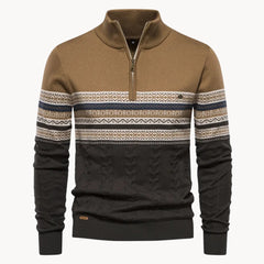 Reggio Half-Zip Pullover - Desert Khaki