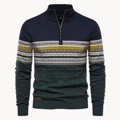 Reggio Half-Zip Pullover - Midnight Navy