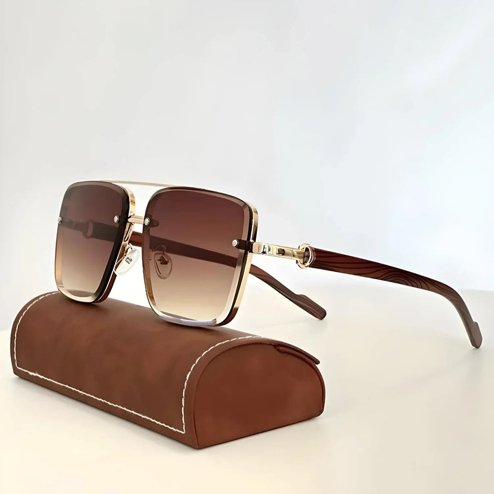 Renoir Retro Sunglasses - Espresso Brown
