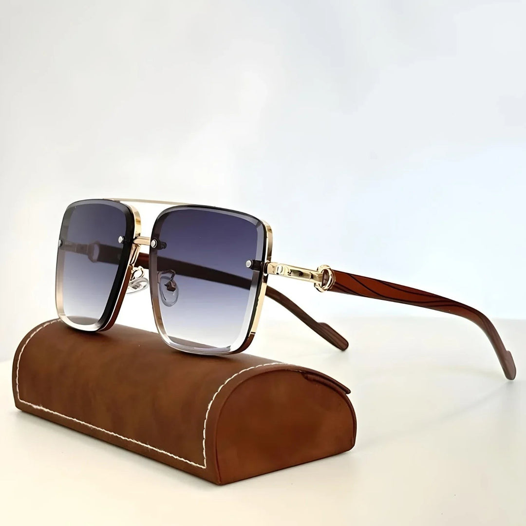 Renoir Retro Sunglasses - Graphite Grey