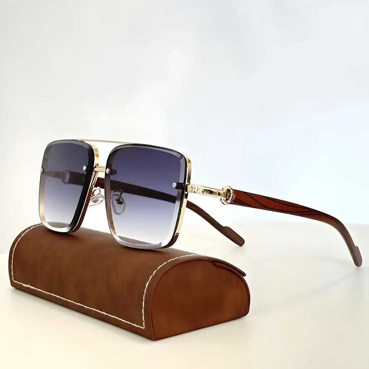 Renoir Retro Sunglasses - Graphite Grey