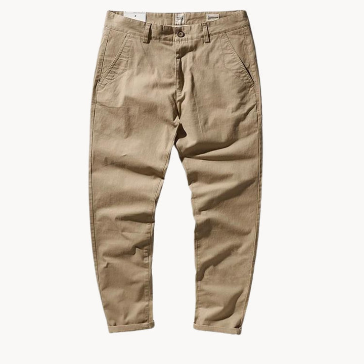 Renzo Classic Everyday Pants - Sandstone