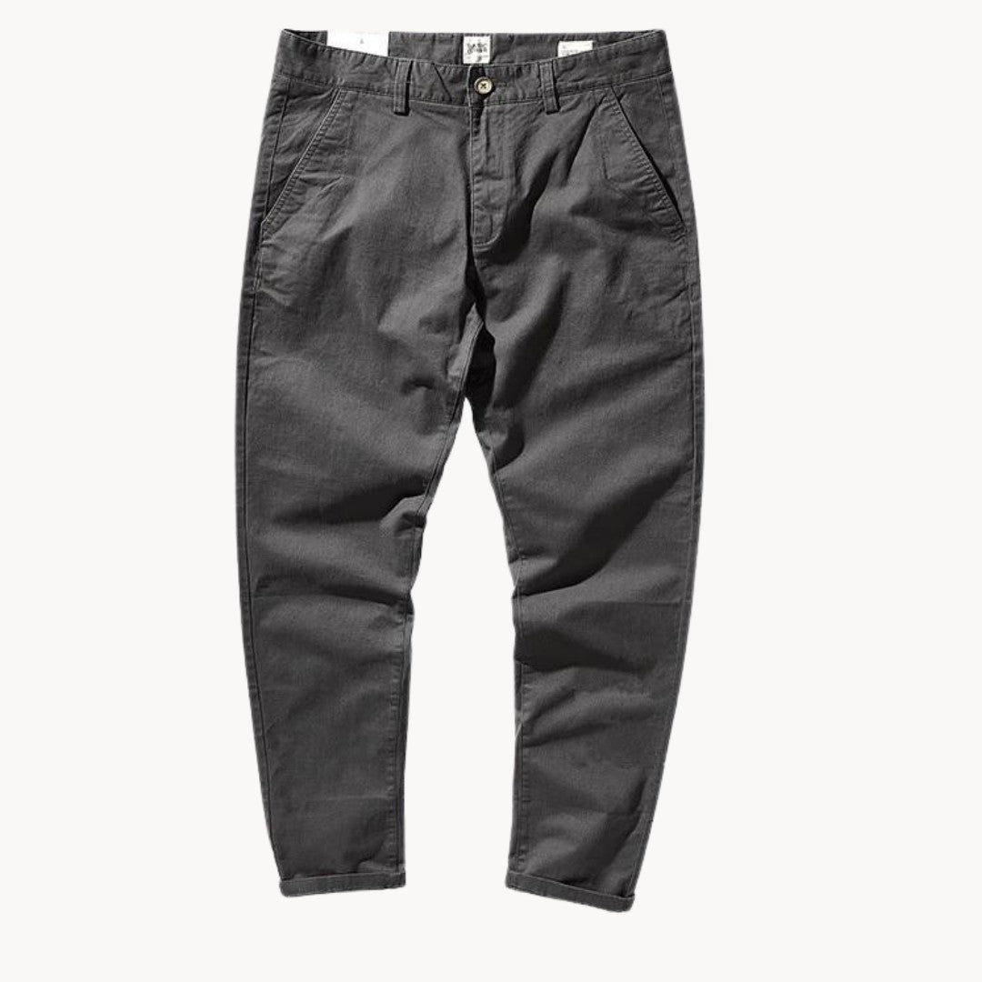 Renzo Classic Everyday Pants - Charcoal