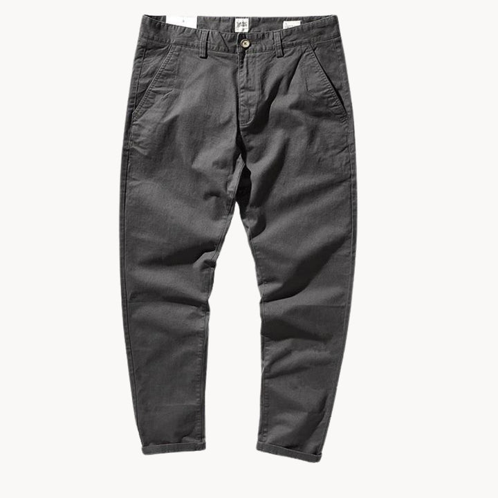 Renzo Classic Everyday Pants - Charcoal