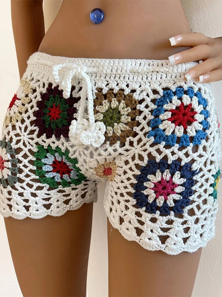 Rienza Crochet Shorts