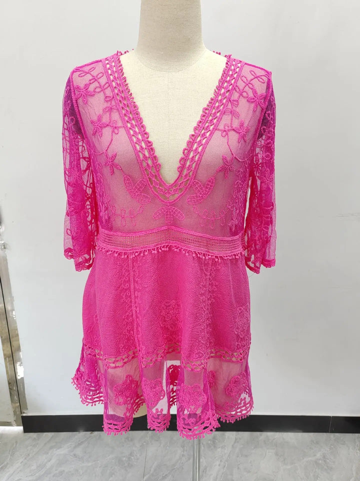Riva Mesh Cover-up Dress