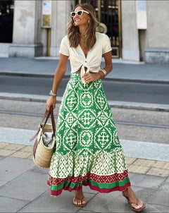 Rossetti Midi Skirt - Mint