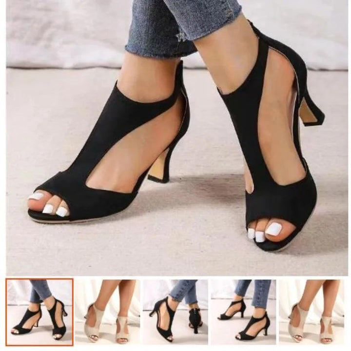 Rochelle T-Strap Heels