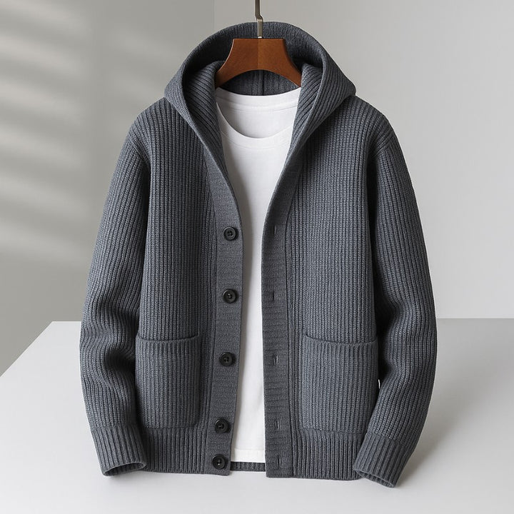 Rossetti Knit Cardigan - Stone Grey