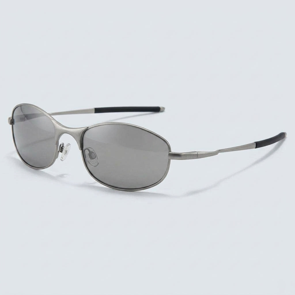 Vellor Round Sunglasses in Silver