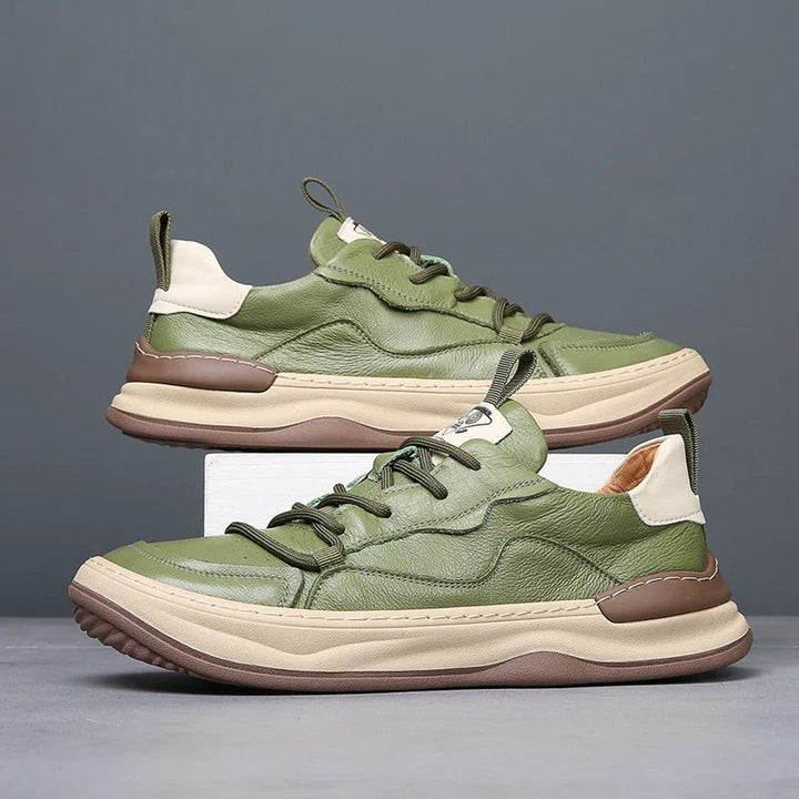 Stride Genuine Leather Sneakers