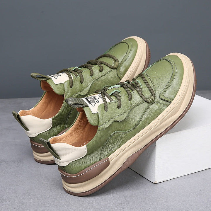 Stride Genuine Leather Sneakers