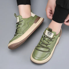 Stride Genuine Leather Sneakers