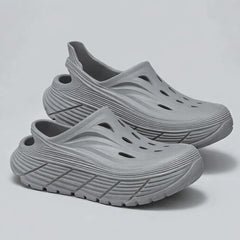 StrideFlow Slides - Slate Grey
