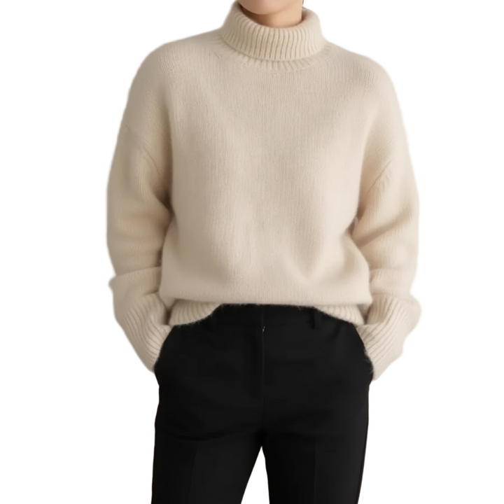 Serenne Cashmere 100% Turtleneck Sweater