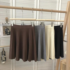 Tatra Knit Pleated Mini Skirt
