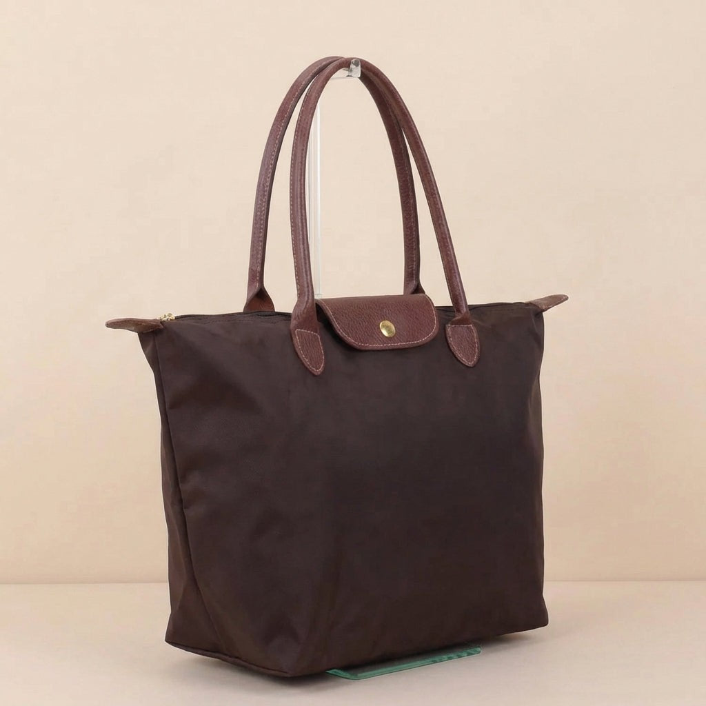 Stelvio Leather Tote Bag - Espresso