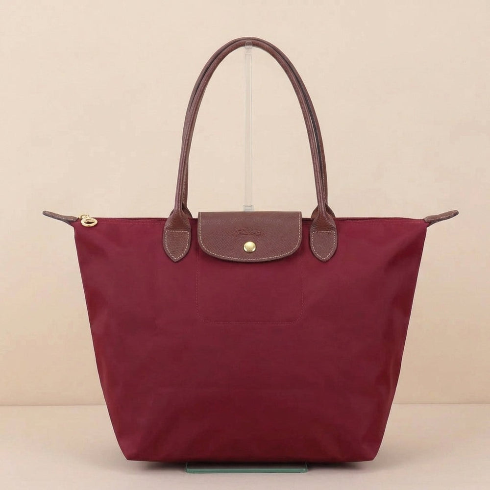 Stelvio Leather Tote Bag - Garnet
