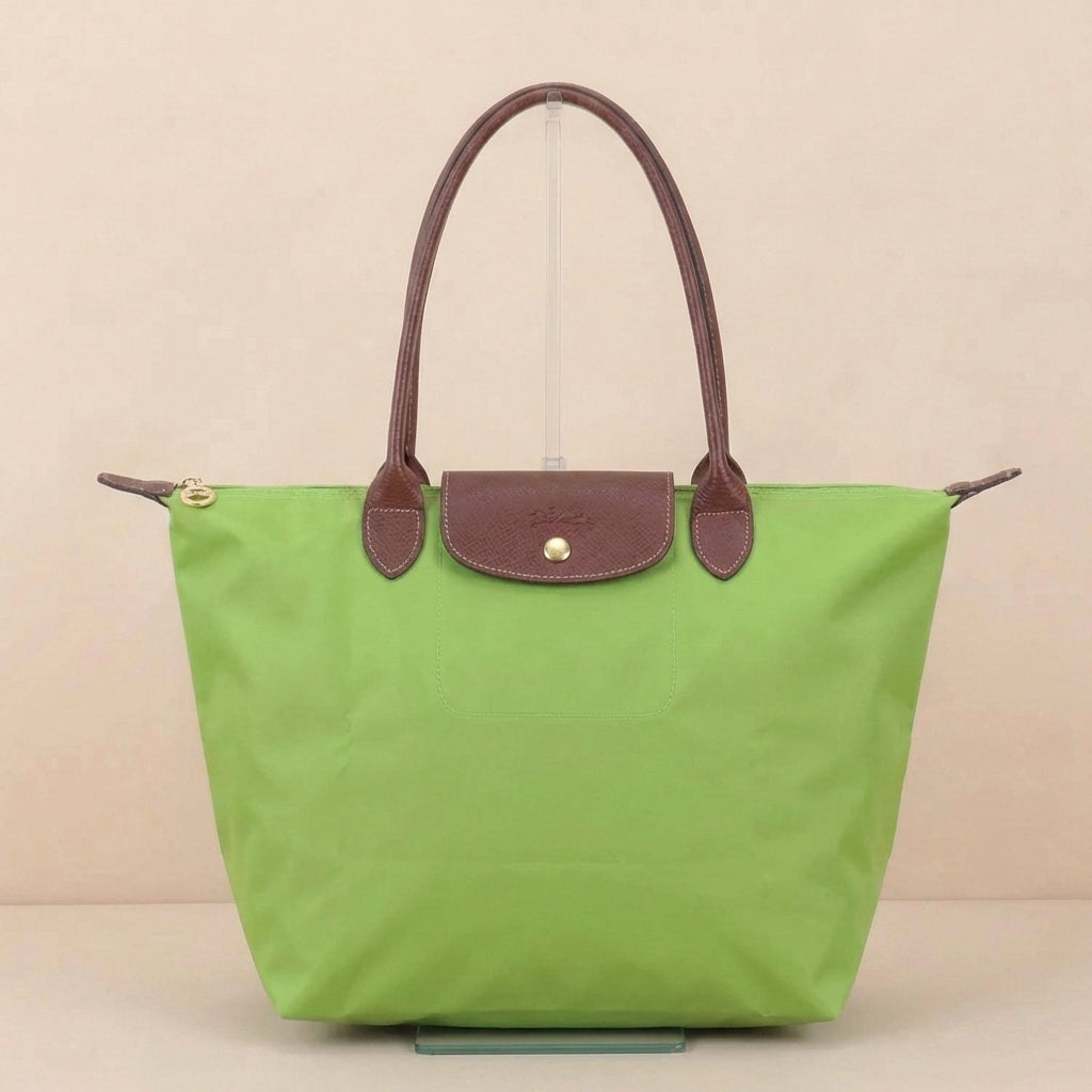Stelvio Leather Tote Bag - Mint