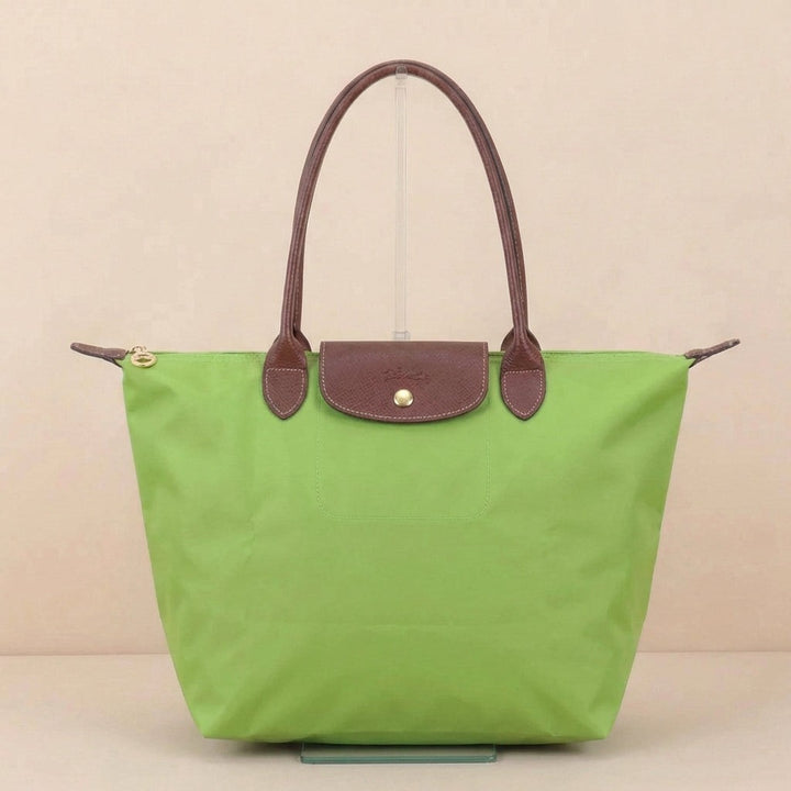 Stelvio Leather Tote Bag - Mint