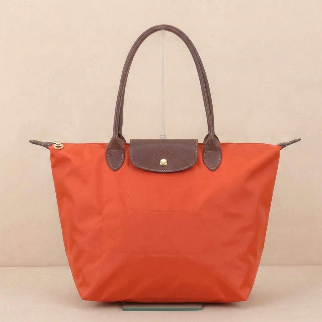 Stelvio Leather Tote Bag - Terracotta