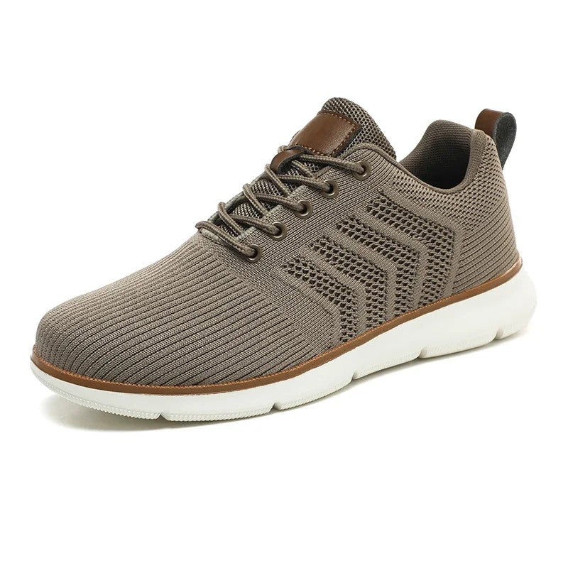 Tempo Knit Mesh Sneakers - Sandstone