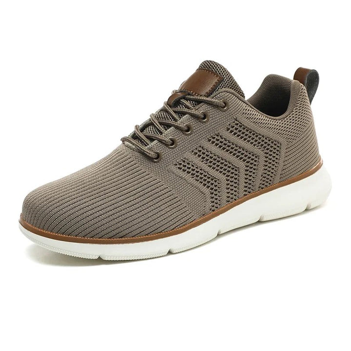 Tempo Knit Mesh Sneakers - Sandstone